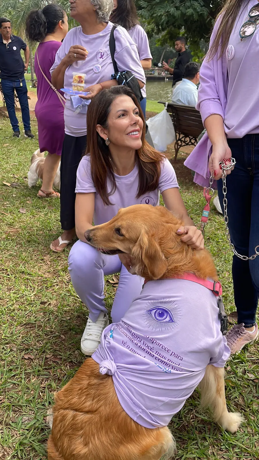 Dra. Jordana Sandes em encontro do ConeCare em Movimento